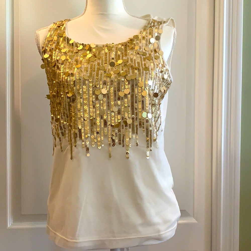 Women’s Chico’s sequined T Shirt